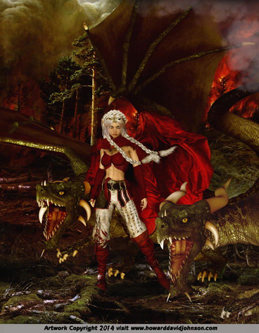 elf girl dragon taimer dragons magic fantasy art legend